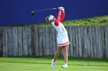 Gaby López termina en el tercer lugar de la primera ronda del golf femenil de París 2024