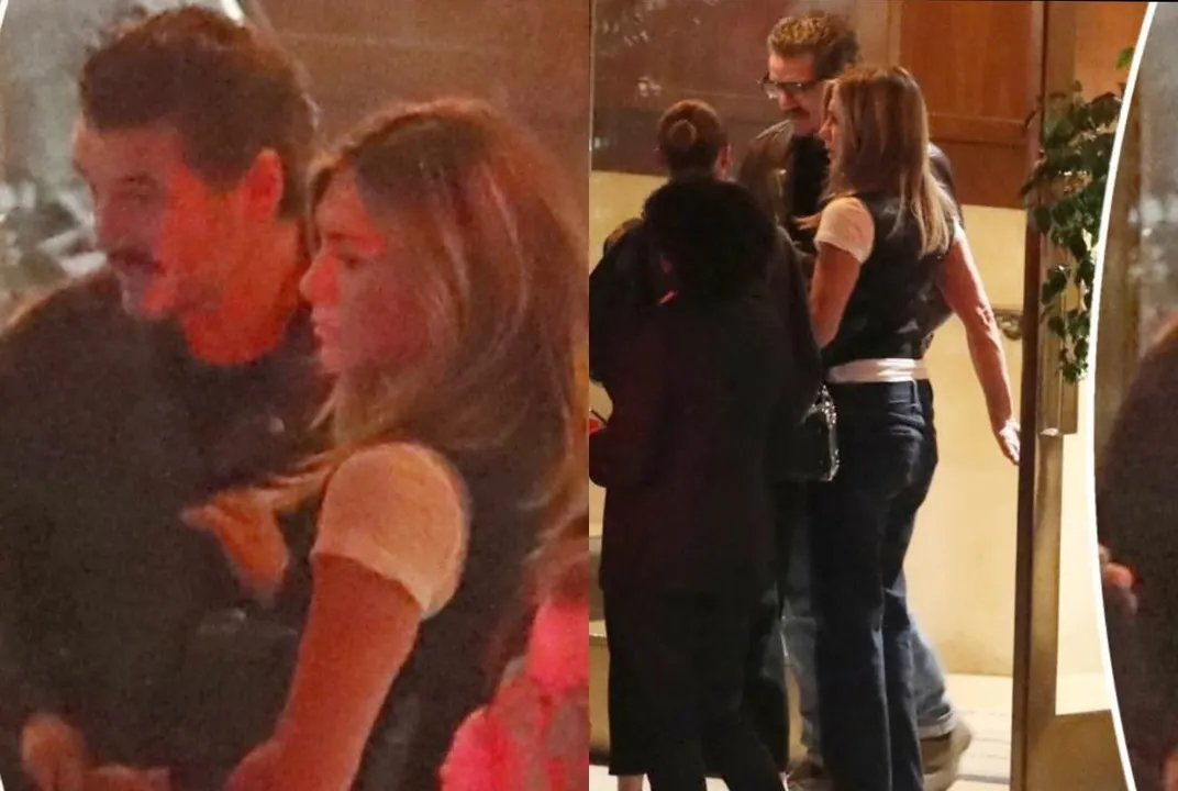 Pedro Pascal y Jennifer Aniston