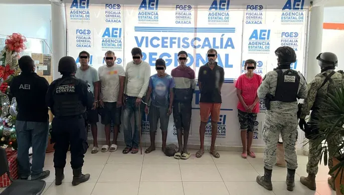 En acciones coordinadas del Gabinete de Seguridad, se llevaron a cabo detenciones y cateos en distintos estados