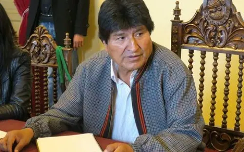Evo Morales denuncia orden de aprehensión ilegal en su contra