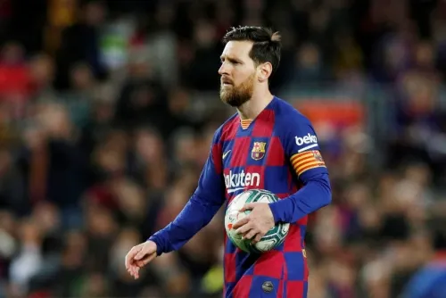 Messi agradece al personal sanitario por su labor