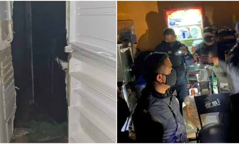 Clausuran bar clandestino al que se entraba ¡a través de un refrigerador!