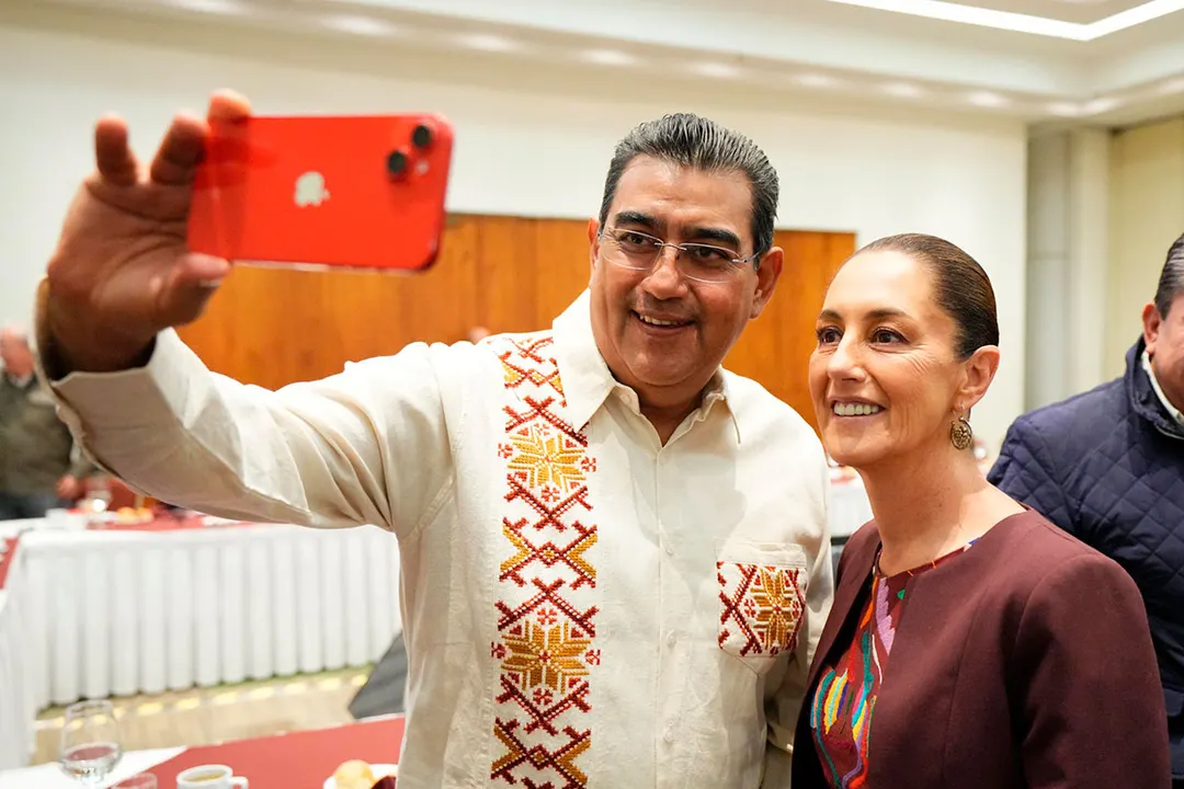 Sergio Salomon Cespedes Claudia Sheinbaum
