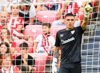 El portero mexicano Alex Padilla hace su debut en LaLiga con el Athletic de Bilbao