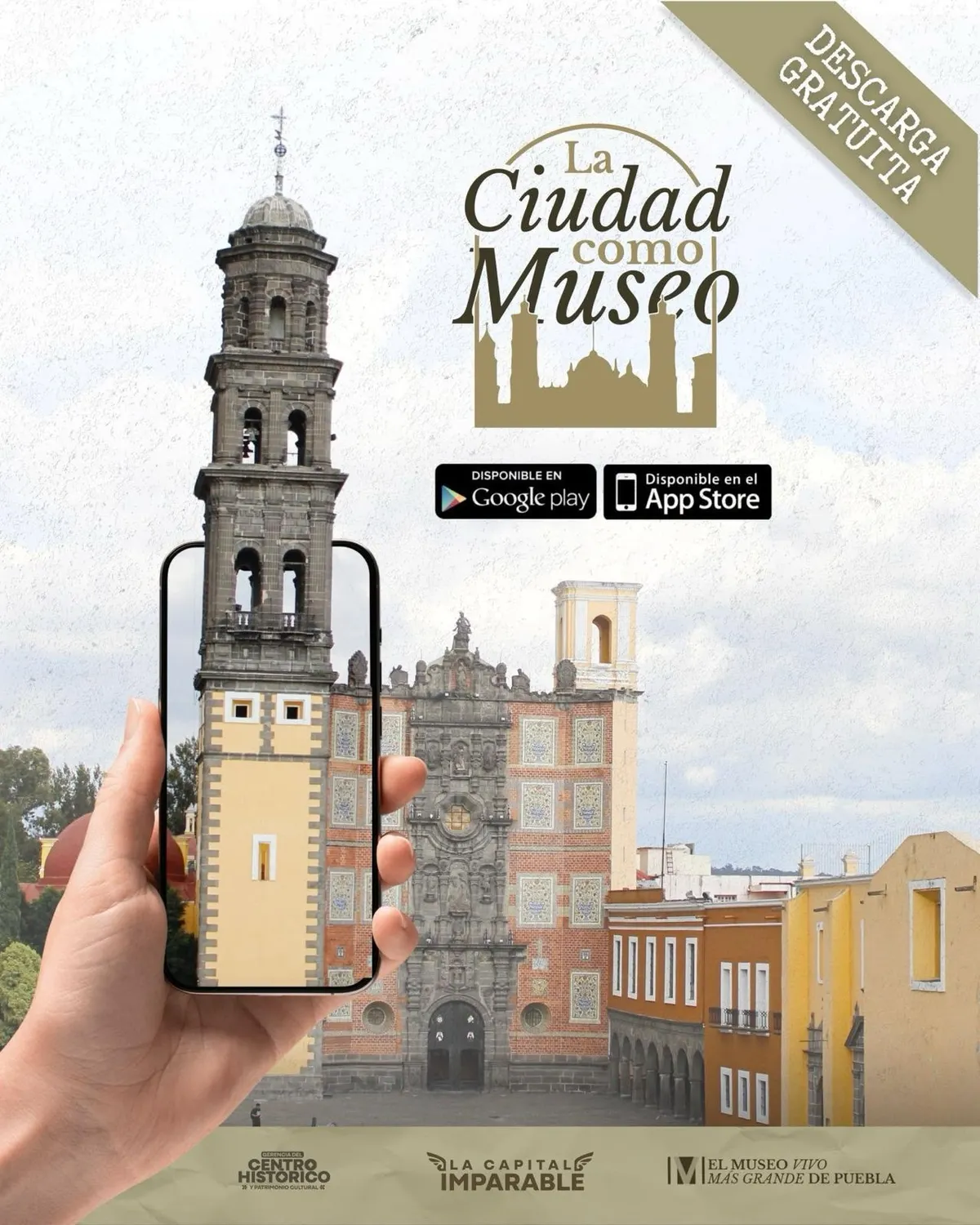Recorre el Centro Histórico con la audioguía La Ciudad Como Museo
