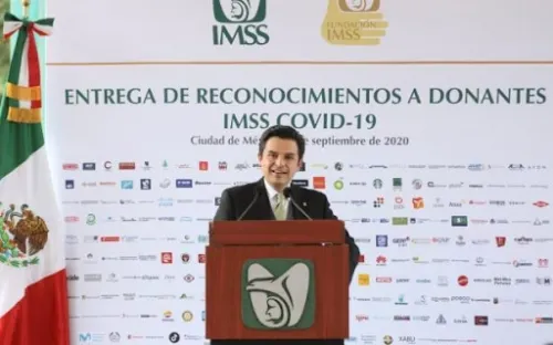 A través de Fundación IMSS se recibieron 470 donaciones para hacer frente al COVID-19