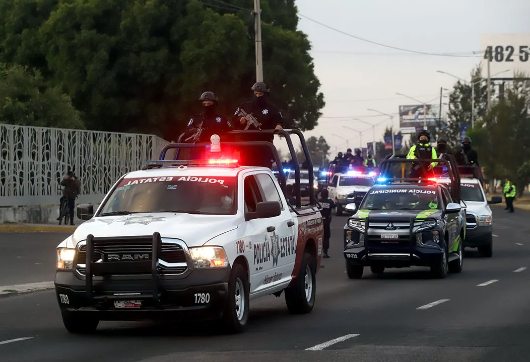 Policia Estatl Policia Municipal Puebla Patrullas