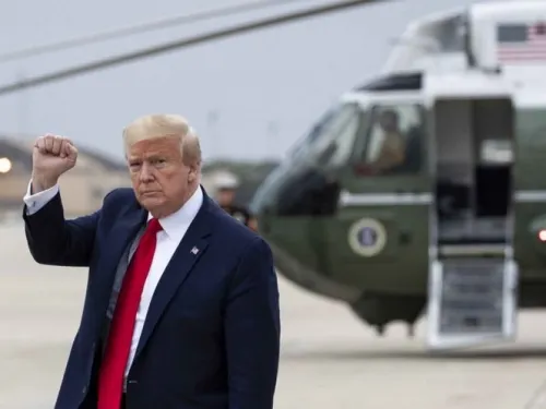 Trump reclama que cadena de televisión no lo ayuda para reelegirse