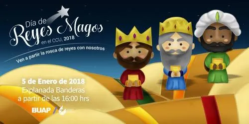 Los Reyes Magos recibirán las cartas de los niños en el CCU BUAP