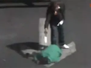 Captan momento en que le dan tiro de gracia a sujeto en la GAM