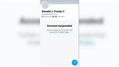 Twitter suspendió permanentemente la cuenta de Donald Trump