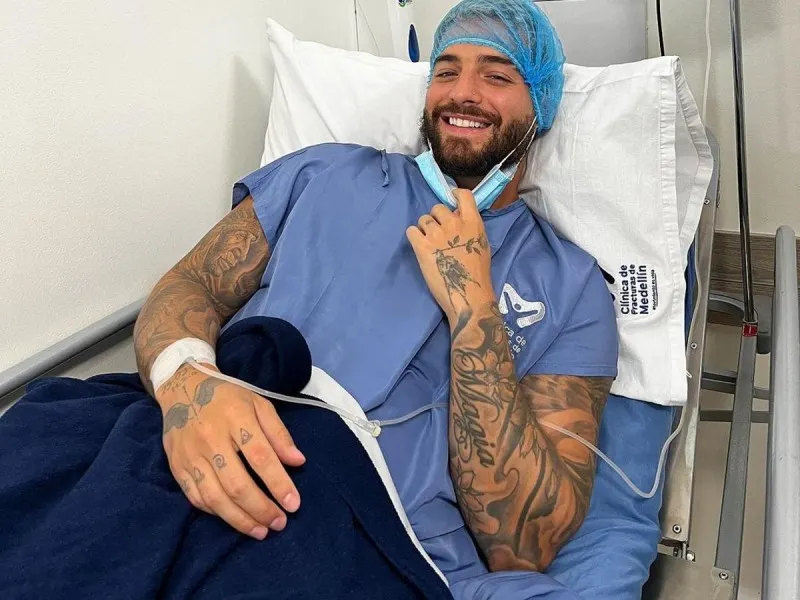 Maluma comparte sus mejores pasos tras someterse a cirugía