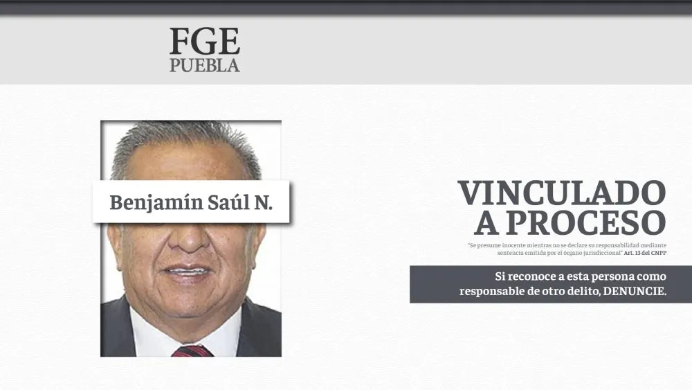 Procesan a Saúl Huerta en Puebla por dos violaciones, en 2018 y 2019