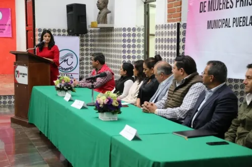 Inauguran oficina del ONMPRI en Comité Municipal de Puebla