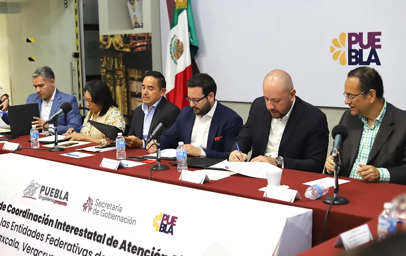 Gobierno de Puebla fortalece atención ciudadana con estados colindantes