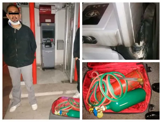 Detienen a ex funcionario de Hidalgo por robar cajero