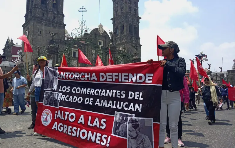 Protesta Antorcha Campesina