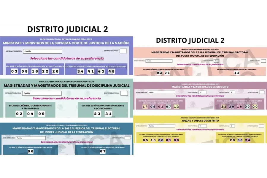 Acordeones Judiciales Eleccion Judicial