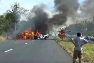 Mueren 25 personas en accidente de tránsito en Tailandia