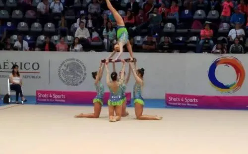 Puebla recibió a las mejores gimnastas del país, que van a Centroamericanos