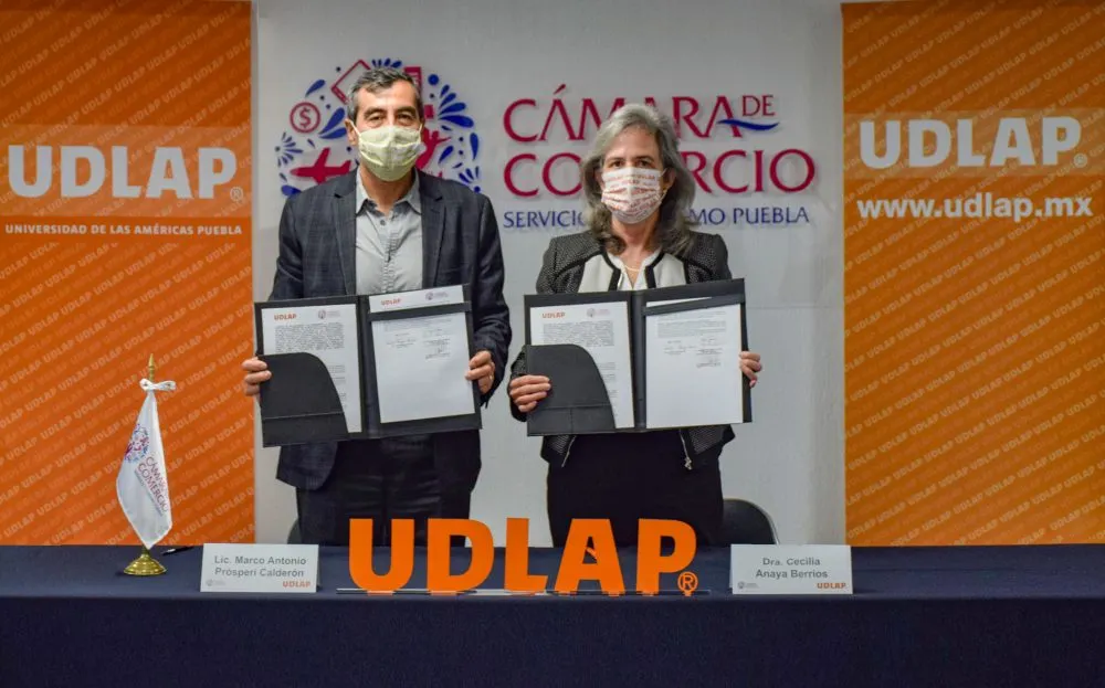 UDLAP y CANACO Puebla reafirman su compromiso de formar empresarios líderes
