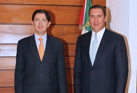 Se reúne RMV con el secretario de Comunicaciones y Transportes federal