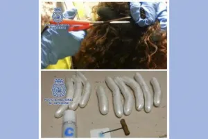 Descabellada forma de ocultar droga: traía un kilo de coca en peluca