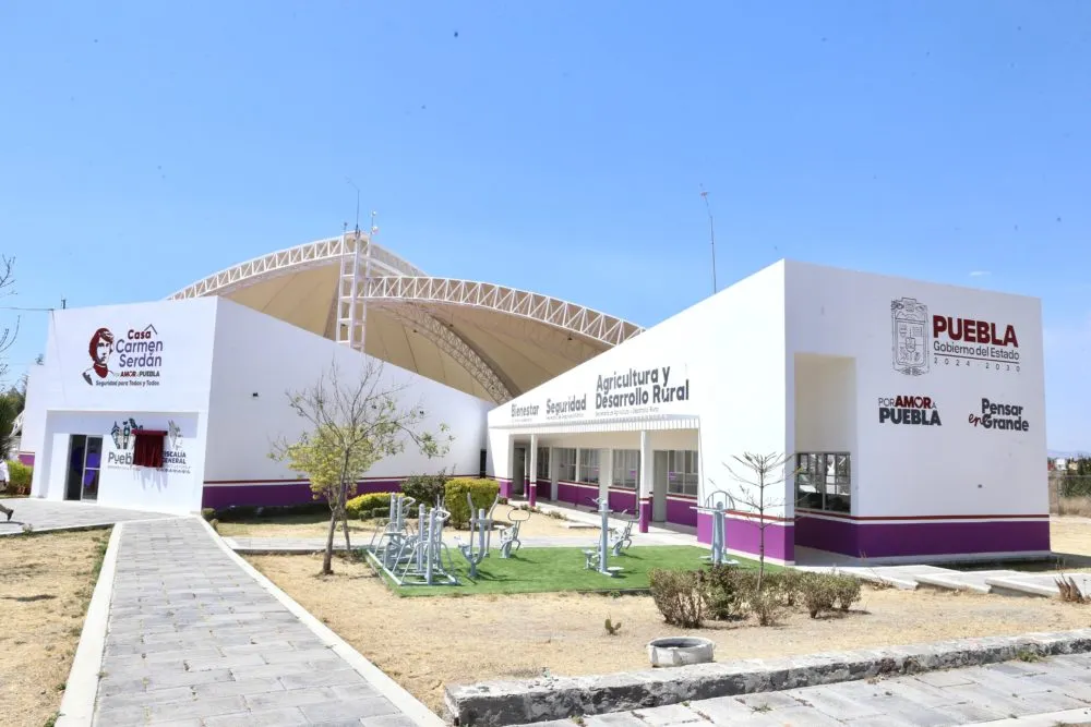 Gobierno de Puebla ampliará red de Casas Carmen Serdán con inversión de 250 mdp en 2026