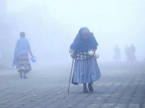 Prevén heladas y temperaturas menores a 5 grados en el país