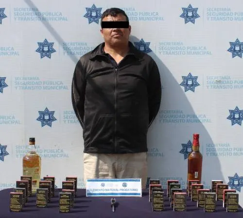 Detiene SSPTM a probable asaltante de tiendas oxxo