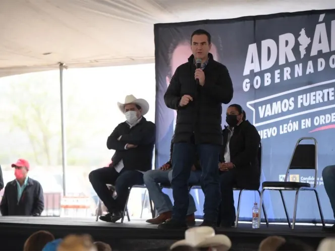 Adrián de la Garza se compromete a apoyar al campo en Nuevo León