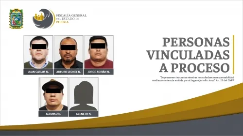 Cinco personas vinculadas a proceso por secuestro exprés y extorsión