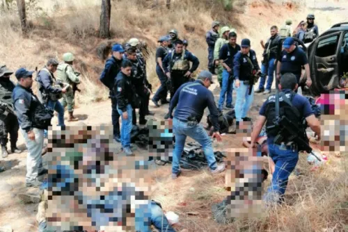 Aumenta a 10 número de muertos por enfrentamiento en Uruapan