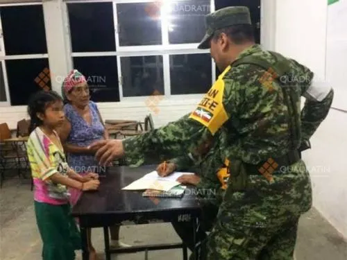 Por “Calvin” desalojan a 43 personas en Oaxaca