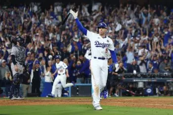 Con grand slam de Freeman, Dodgers vence 6-3 a los Yankees, en el primer juego de la Serie Mundial