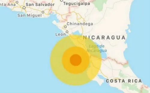 Sismo sacude Nicaragua, sin reportes inmediatos de daños