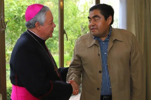 Arzobispo expresa sus inquietudes relacionadas al tema de seguridad a Barbosa
