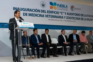 Inauguran nuevos espacios en Veterinaria y Zootecnia BUAP