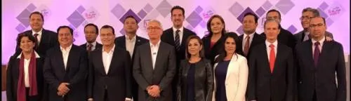 Alfredo, Delfina y Josefina, blanco de ataques durante primer debate en Edomex