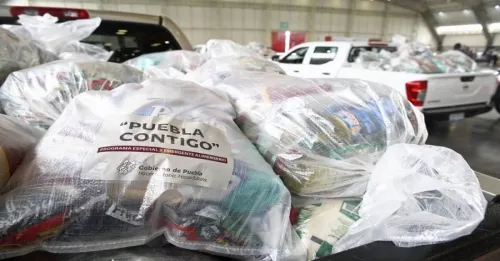 Alto índice de contagios de Covid-19 detiene la segunda entrega de paquetes alimentarios: Barbosa
