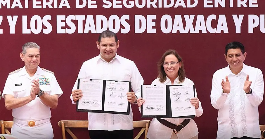 Puebla, Veracruz y Oaxaca refuerzan combate a inseguridad