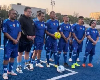 Agua de Puebla inauguró el primer Torneo Interdependencias de Fútbol 7: “Agua para la Paz”