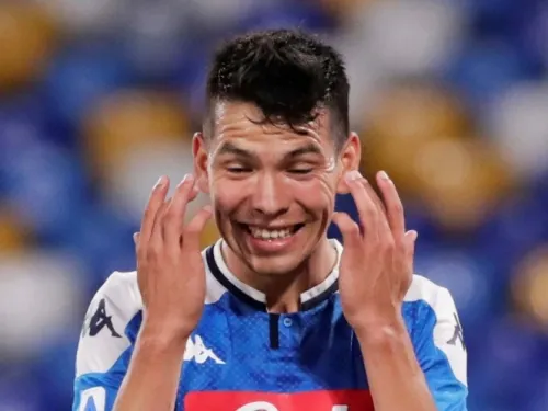 En Italia se van duro contra “Chucky” Lozano