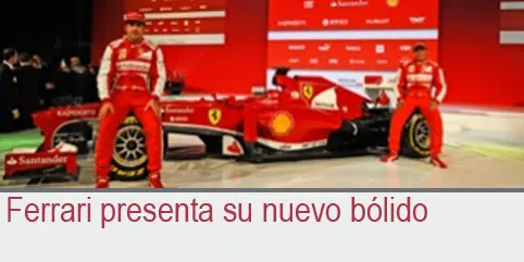 Ferrari presenta su nuevo bólido