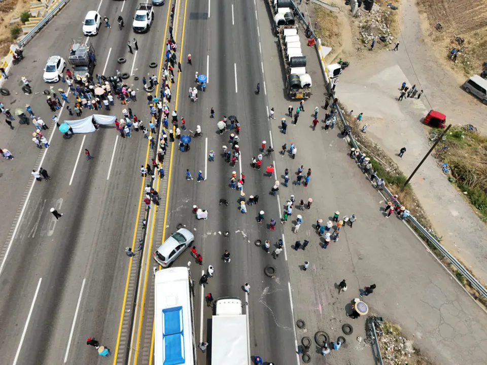 Bloqueo carretero