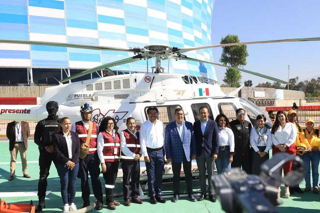 Gobierno De Puebla Reactivacion Helicopteros