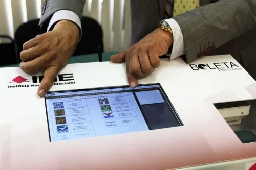 INE avanza para implementar voto electrónico en elecciones 2021