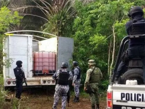 Localizan con drones hidrocarburo robado en Veracruz