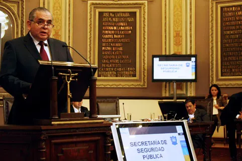 Diputados desairan al secretario de Seguridad Pública