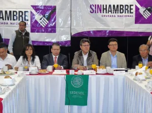 Realiza 3ra sesión intersecretarial de la Cruzada Contra Hambre